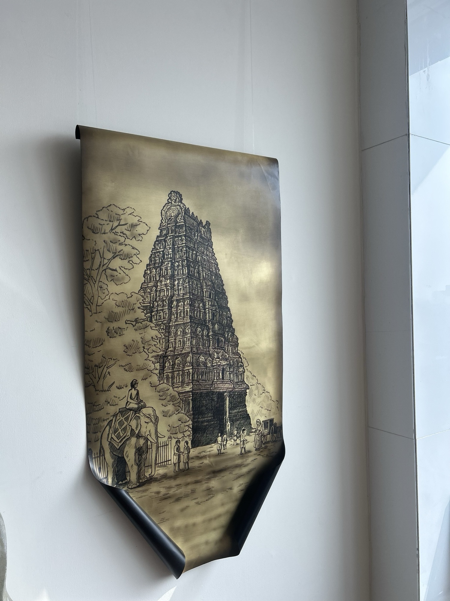 A bespoke artwork by The Artemist.