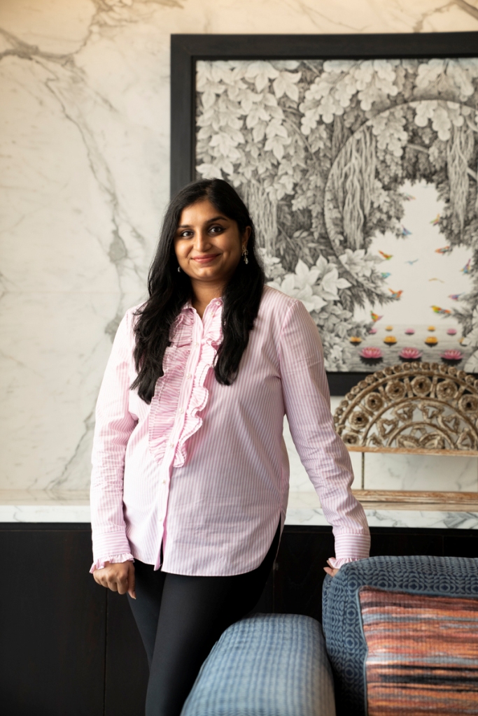 Aradhana Dalmia photographed for an editorial feature